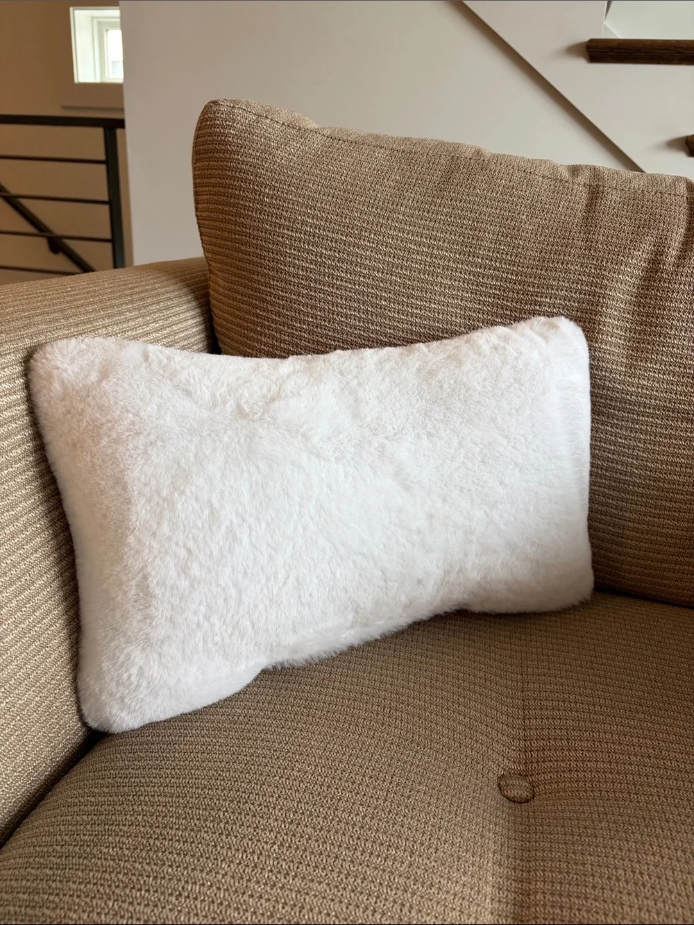 Red & White Reversible ‘XOXO' Heart Holiday Decorative Pillow